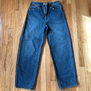 UNIQLO High Rise Wide Leg Jeans